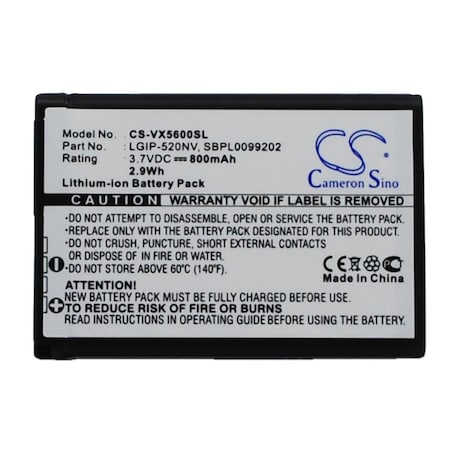 LG Beacon Revere UN150 Envoy VN270 Cosmos To Mobile Phone Repl Battery